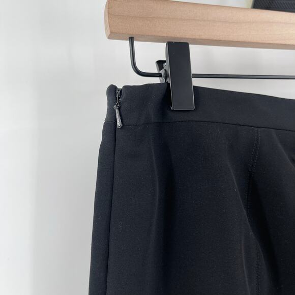 JOEFFER CAOC Pants Size 4 Designer Luxury Black Canada Stretch Side Zipper - Picture 5 of 12